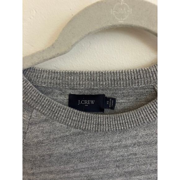 J. Crew Sweater Women's X-Small Gray Cotton - Picture 2 of 3